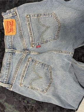 Levi's Light Blue Denim Women's Jean Shorts